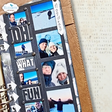 Elizabeth Crafts Die Set - Winter Wanderlust / Window Overlay 1