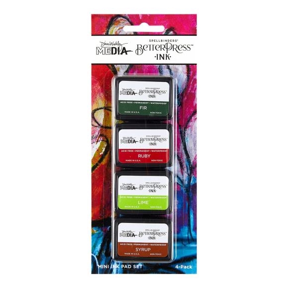 Spellbinders BetterPress Ink - Dina Wakley / Festive