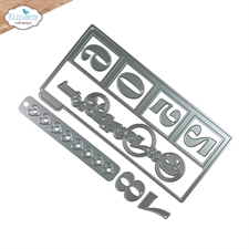 Elizabeth Crafts Die Set - Winter Wanderlust / Window Overlay 2