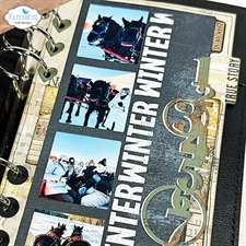 Elizabeth Crafts Die Set - Winter Wanderlust / Window Overlay 2