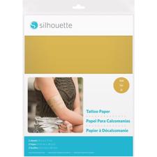 Silhouette Tattoo Paper - Gold