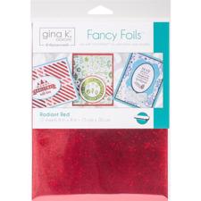Gina K Fancy Foils -  Radiant Red