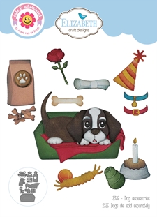 Elizabeth Crafts Die - Dog Days / Dog Accessories