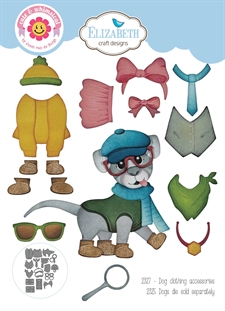 Elizabeth Crafts Die - Dog Days / Dog Clothing Accessories