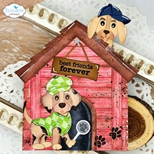 Elizabeth Crafts Die - Dog Days / Dog Clothing Accessories