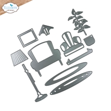 Elizabeth Crafts Die - Dog Days / Living Room