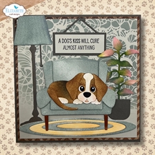 Elizabeth Crafts Die - Dog Days / Living Room