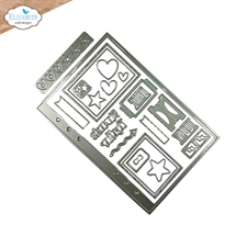 Elizabeth Crafts Everyday Memories Die Set - Base Page Assortment