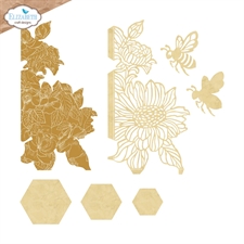 Elizabeth Crafts Everyday Memories Die Set - Bee and Flower Accents