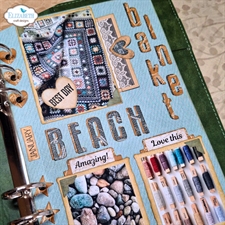 Elizabeth Crafts Everyday Memories Die Set - Tall & Bold Alphabet