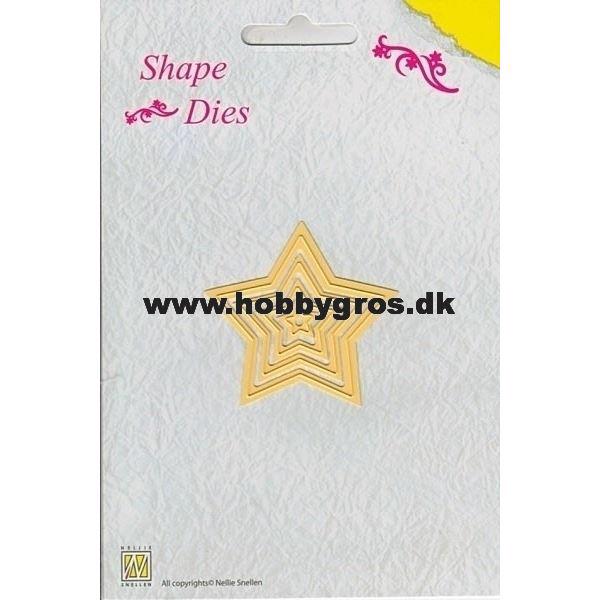 Shape Die - 5 Point Star