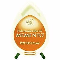 Memento Dew Drop Stempelsværte - Potters Clay