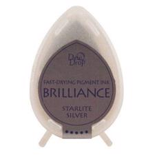 Brilliance Dew Drop Stempelsværte - Starlite Silver