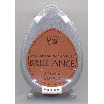 Brilliance Dew Drop Stempelsværte - Cosmic Copper
