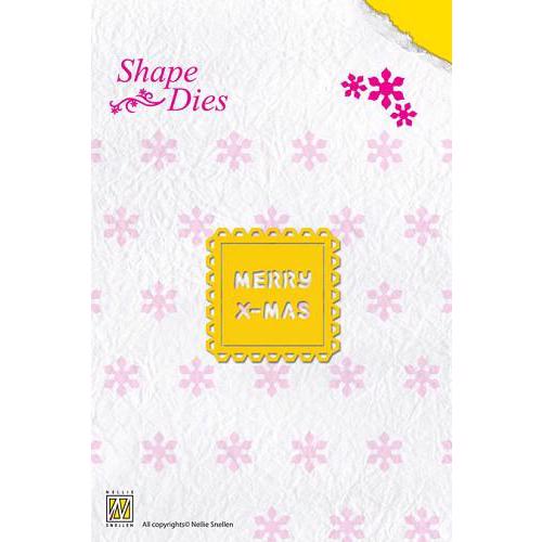 Shape Die - Merry X-Mas