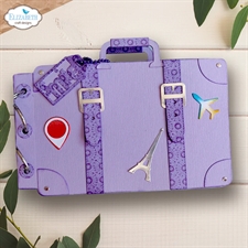 Elizabeth Crafts Die - Camera and Suitcase Build a Book