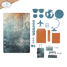 Elizabeth Crafts Everyday Memories Die Set - Rounded Travel Page 