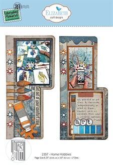 Elizabeth Crafts Everyday Memories Die Set - Home Hobbies