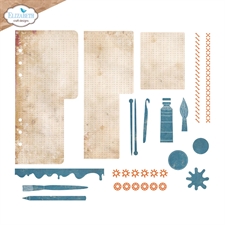 Elizabeth Crafts Everyday Memories Die Set - Home Hobbies