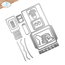 Elizabeth Crafts Everyday Memories Die Set - Library Pockets & Accessories