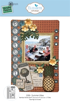Elizabeth Crafts Everyday Memories Die Set - Summer Vibes