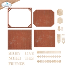 Elizabeth Crafts Everyday Memories Die Set - Pocket Page Inserts 3