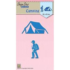 Nellie Snellen Shape Die BLUE - Camping