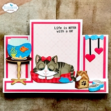 Elizabeth Crafts Die - Meet the Cats / Cat Accessories