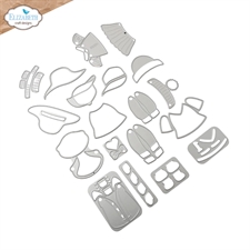 Elizabeth Crafts Die - Meet the Cats / Cat Clothing Accessories