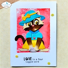 Elizabeth Crafts Die - Meet the Cats / Cat Clothing Accessories