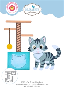 Elizabeth Crafts Die - Meet the Cats / Cat Scratching Post
