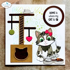Elizabeth Crafts Die - Meet the Cats / Cat Scratching Post