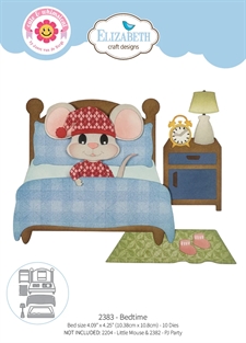 Elizabeth Crafts Die - Meet The Mice Snuggle Season / Bedtime