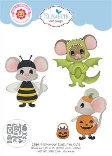 Elizabeth Crafts Die - Meet The Mice Snuggle Season / Halloween Costumes Cute