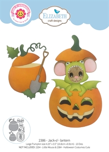 Elizabeth Crafts Die - Meet The Mice Snuggle Season / Jack-o'-Lantern