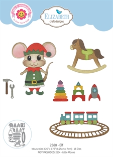 Elizabeth Crafts Die - Meet The Mice Snuggle Season / Elf