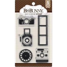 Clear Stamp Set - Bo Bunny / Say Cheese (cameras)