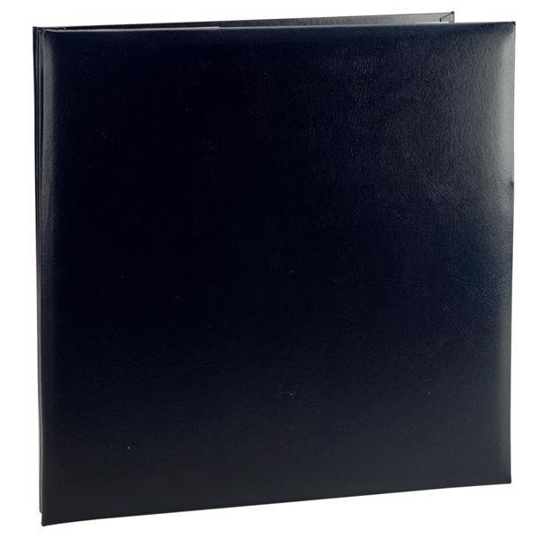 Scrapbooking Album Postbound Leatherette / Navy Blue