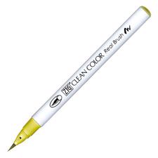 Zig Clean Color Real Brush Marker - Smoky Yellow