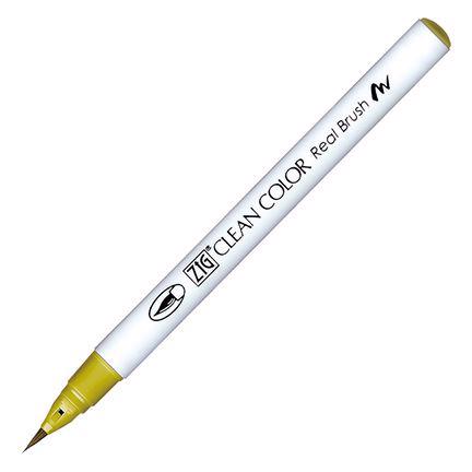 Zig Clean Color Real Brush Marker - Dark Yellow