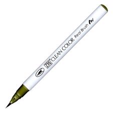 Zig Clean Color Real Brush Marker - Moss Green