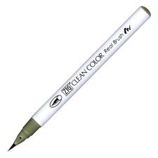 Zig Clean Color Real Brush Marker - Green Gray