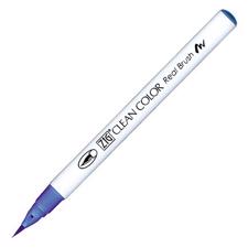 Zig Clean Color Real Brush Marker - Iris Blue
