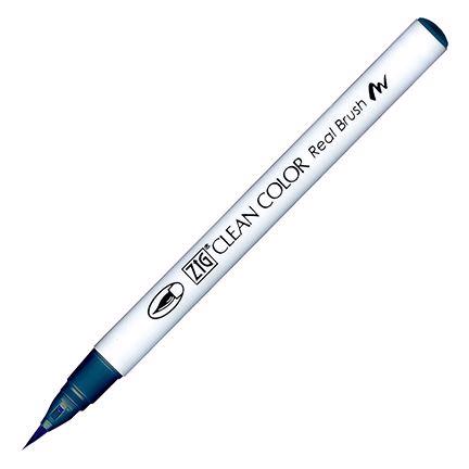 Zig Clean Color Real Brush Marker - Navy Blue