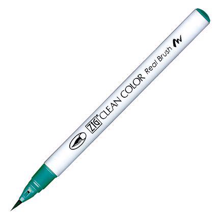 Zig Clean Color Real Brush Marker - Blue Green
