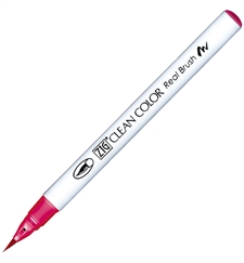 Zig Clean Color Real Brush Marker - Magenta Red