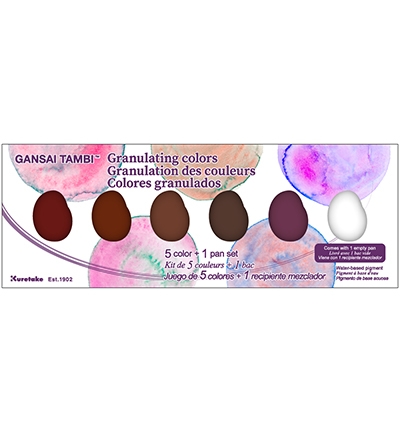 Kuretake Gansai Tambi - Granulating Colors Set