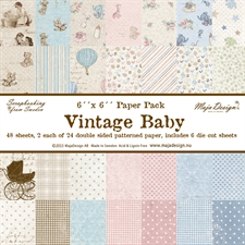 Maja Design Paper Pad 6x6" - Vintage Baby
