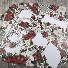 Dan Cuts - Poinsettia Labels og Kanter 1