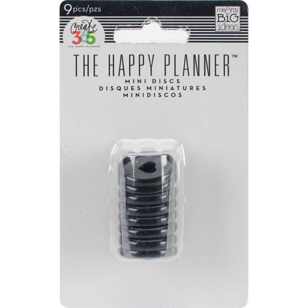 Happy Planner Discs (ringe) MINI (0.75) Black